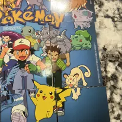 1999 Topps Pokemon 9-Card Complete Puzzle Set TV Animation Jesse James Pikachu - Image 4