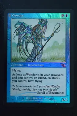 Magic The Gathering MTG WONDER FOIL Judgment LP Lightly Played - Image 1