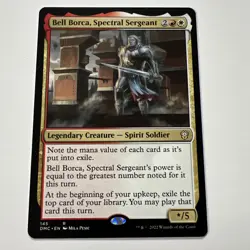 MTG ~ Bell Borca, Spectral Sergeant ~ Dominaria United: Commander ~ Rare 145 DMC - Image 1