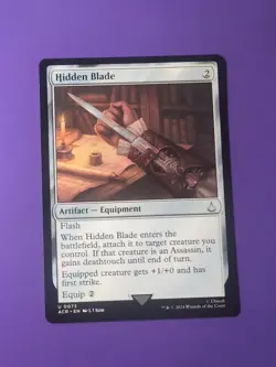 Mtg - Hidden Blade - Free P+P - Image 1