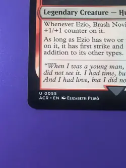 MTG - Ezio, Brash Novice - Free P+P - Image 4
