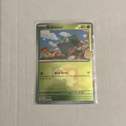 Pokemon TCG Bulbasaur 001/132 Pokemon Day 2026 Promo Reverse Holo. Pk001430 - Image 1