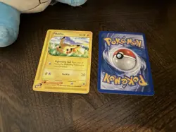 Pokemon TCG Expedition e-reader 2002 Pikachu 12/165 Raichu 61/165 2-Card Lot - Image 3