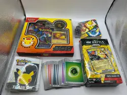Pokemon EX Battle Deck (sealed) & Pokemon Day 2026 (sealed) 3 Booster Pack Lot - Image 1