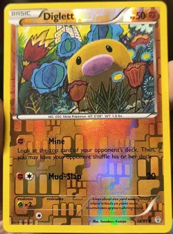 Pokemon TCG Diglett 38/83 Generations Common Reverse Holo NM - Image 1