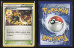 All-Night Party 96/122 Uncommon BREAKpoint Pokemon Damaged - Image 3