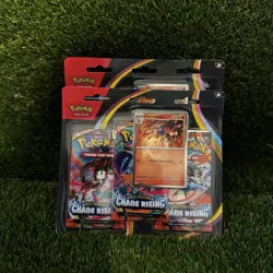 Pokemon TCG Chaos Rising 3-Pack Blister - Image 1