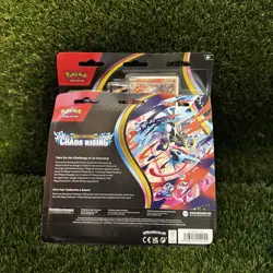 Pokemon TCG Chaos Rising 3-Pack Blister - Image 2