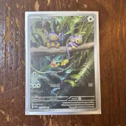 The Pokemon Company Aipom 211/182 SV04 Paradox Rift IR Holo Eng 2023 60 HP - Image 1