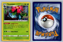 Venusaur 003/078 Holo Rare Pokemon GO Pokemon Card Holo A010-002 Near Mint - Image 3
