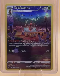Kricketune GG02/GG70 Crown Zenith: Galarian Gallery Holo Pokemon TCG Near Mint - Image 1
