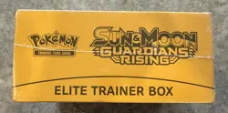 Sealed Pokemon Sun & Moon Guardians Rising Elite Trainer Box with Acrylic Case - Image 5