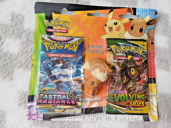 Pokemon Pikachu 2022 Pencil Case & Rubber Set Includes Evolving Skies in Both. - Image 4