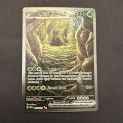 Pokemon TCG Sv02: Paldea Evolved Wo-Chien EX #257/193 - Image 1