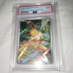 POKEMON EEVEE 173 SV: SCARLET & VIOLET PROMO HOLO BASIC PSA 9 50HP ENGLISH - Image 1