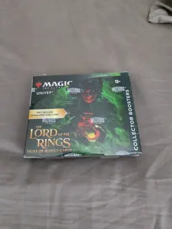 MTG Lord of the Rings Tales of Middle Earth Collector Booster Box 12 Pack Sealed - Image 1