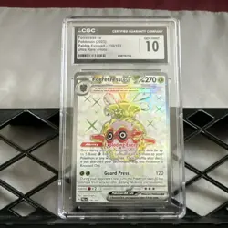 Pokemon CGC 10 Forretress ex 230/193 Paldea Evolved Ultra Rare Holo EN 2023 - Image 1