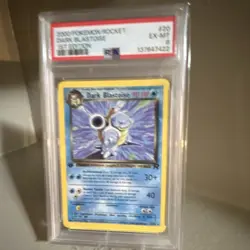 Pokemon Dark Blastoise 20/82 Team Rocket 1st Edition Rare PSA 6 - Image 1