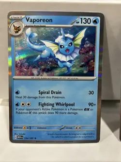 Pokemon Scarlet/Violet 151 Holo Lot : Vaporeon, Jolteon, Marowak, Electrode - Image 2