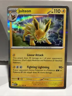 Pokemon Scarlet/Violet 151 Holo Lot : Vaporeon, Jolteon, Marowak, Electrode - Image 3