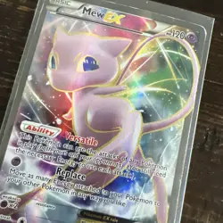 Pokemon Mew EX Holo Rare Promo 120 HP Versatile ~ Damaged Condition XY-126 - Image 1