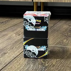 Pokemon TCG Scarlet & Violet Chaos Rising Half Booster Box Sealed - Image 1