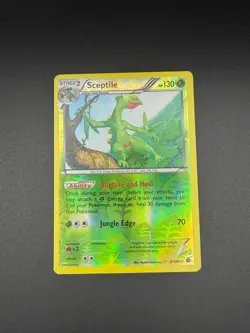 Pokemon Sceptile Reverse Holo Rare XY - Primal Clash 8/160 NM - Image 1