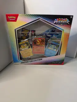 Pokemon TCG: Scarlet & Violet—Prismatic Evolutions Poster Collection NEW SEALED - Image 1