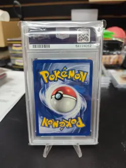 1999 Pokemon Haunter 29/102 Base Set Shadowless 1st Edition PSA 7 - Image 2