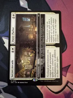 Secret Arcade // Dusty Parlor - 10 - NM - Commander: Duskmourn - MTG - Image 1