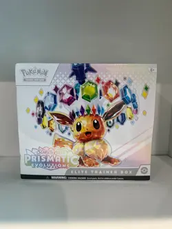 Pokemon TCG SV8.5 Prismatic Evolutions Elite Trainer Box *Factory Sealed* - Image 1