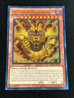 YUGIOH THE LEGENDARY EXODIA INCARNATE LDK2-ENY01 ULTRA - Image 1