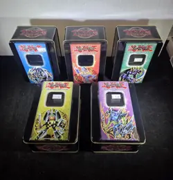 Yu-Gi-Oh TCG - Empty Collector Tins - Lot of 5 Tins Only - Image 1