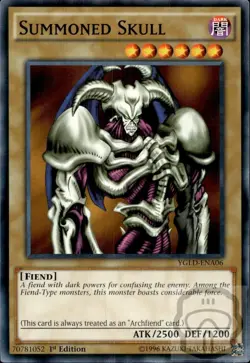 Summoned Skull YGLD-ENA06 King of Games: Yu-Gi-Oh 1st Edition NM/M - Image 2