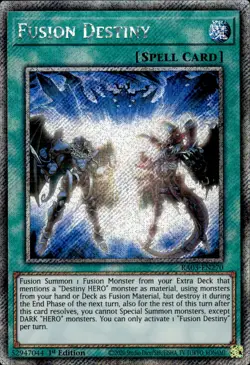 Fusion Destiny - Platinum Secret Rare 1st Edition RA03-EN270 - NM - YuGiOh - Image 1