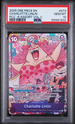 Charlotte Linlin (Alt Art) OP11-073 Premium Card Collection One Piece PSA 10 - Image 1