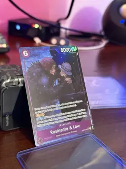 One Piece TCG Rosinante and Law EB04-038 Super Rare ALT ART - Image 2