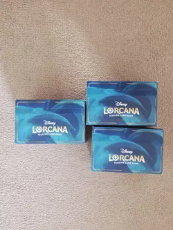 Disney Lorcana Azurite Sea Illumineer’s Trove x3 Sealed Boxes TCG Ravensburger - Image 3