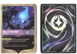 Disney Lorcana TCG WILL O' THE WISP 51/P3 Foil Wilds Unknown OP Promo - Image 3