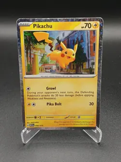 Pikachu 006/015 Promo Holo 2023 Pokemon LP/MP - Image 1