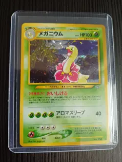 Meganium/Bayleef/Chikorita Neo Premium File Promos Japanese Pokemon Cards - Image 4