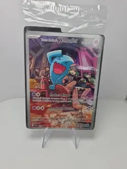 Pokemon TCG Team Rocket’s Wobbuffet 203 Promo Destined Rivals - Image 1