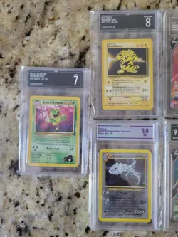 Lot Of 7 Pokemon Various Sets Graded Cards TAG TOP SHELF CC&G DEGREE Free Ship - Image 3