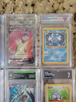 Lot Of 7 Pokemon Various Sets Graded Cards TAG TOP SHELF CC&G DEGREE Free Ship - Image 4