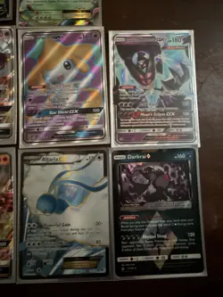 Pokemon TCG Holo Promo GX/EX/V 8-Card Lot English Darkrai, Jirachi, Lunala - Image 2