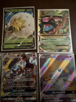 Pokemon TCG Holo Promo GX/EX/V 8-Card Lot English Darkrai, Jirachi, Lunala - Image 4