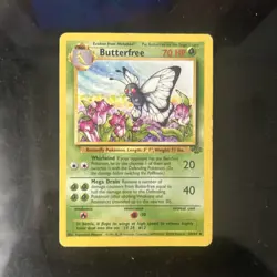 1st Edition Butterfree Pokemon Card # 33/64 Very Rare - Image 2