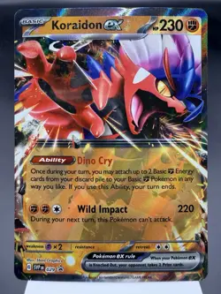 Koraidon ex SVP029 - Ultra Rare - Scarlet & Violet Promo Pokemon Card NM - Image 1