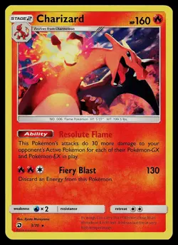 Pokemon Card - Charizard Dragon Majesty 3/70 Holo Rare - Image 1