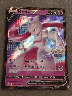 Mewtwo V SWSH223 SWSH: Sword & Shield Promo Cards Holo - Image 1